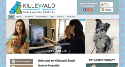 Desktop Screenshot of killewaldsmallanimalhospital.com